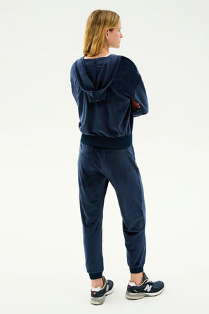 Splits 59 Rhys Velour Jogger | Navy