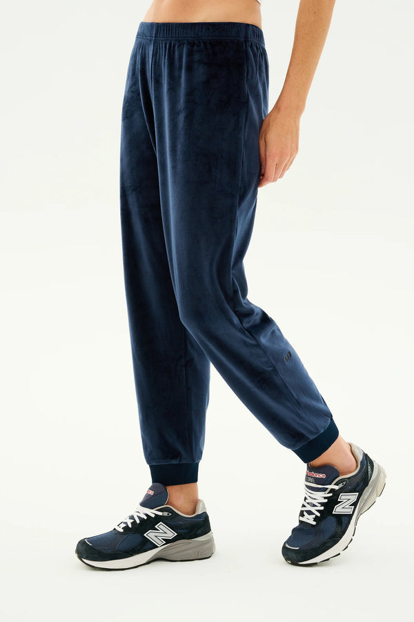 Splits 59 Rhys Velour Jogger | Navy