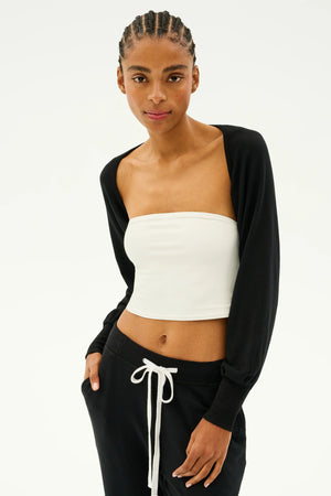 Splits 59Sue Fleece Shrug | Black