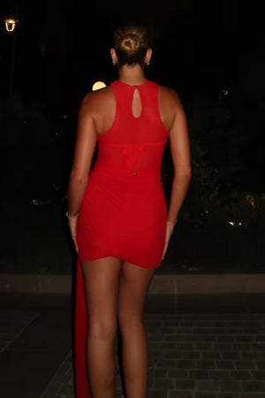 Bananhot Semi Dress | Red Fire