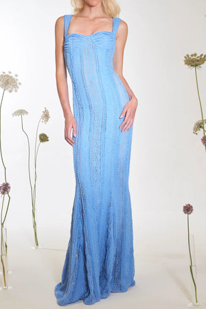 Charo Ruiz Gaia Long Dress | Blue