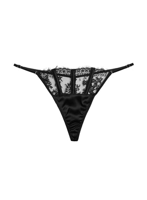 Fleur Du Mal Frankie Lace Thong