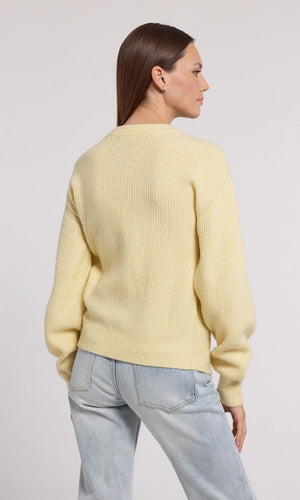 Generation Love Cypress Cardigan | Pale Yellow