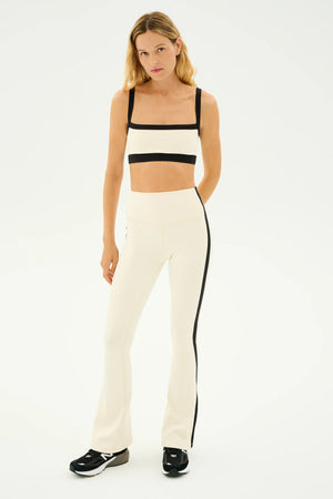 Splits 59 Raquel High Waist Flare | Creme & Black (Copy)