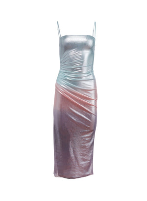 Fleur Du Mal Ombré Shine Dress