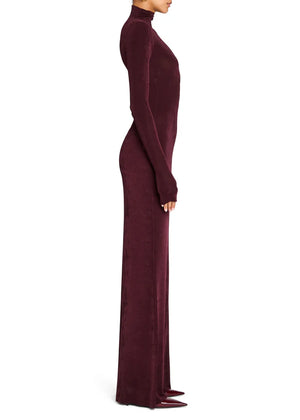 Seroya Kim Maxi Dress | Merlot