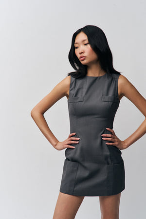 Danielle Guizio Rowan Dress | Grey