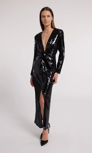 Generation Love Silvanna Sequin Dress | Black