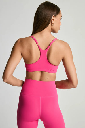 Year of Ours Studio Racer Bralette | Pink