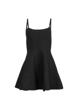 Fleur Du Mal Flared Corset Dress