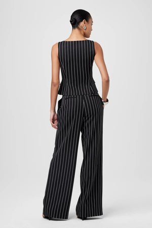 Toccin The Georgia Pinstripe Vest Top