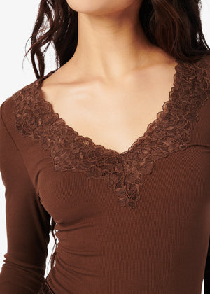 Cami NYC Rooney Rib Knit Top | Malt