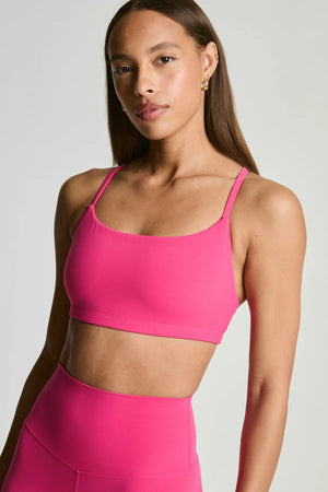 Year of Ours Studio Racer Bralette | Pink