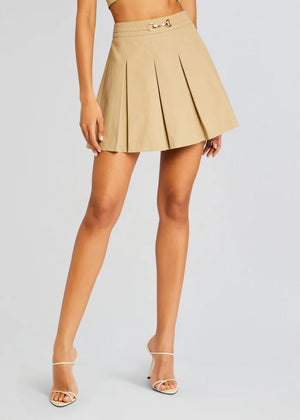 Sans Faff Trench Pleated Skirt