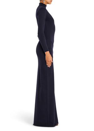 Seroya Melonie Knit Maxi Dress | Sapphire