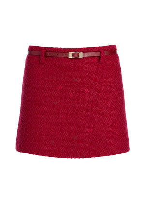 Seroya Karla Boucle Mini Skirt