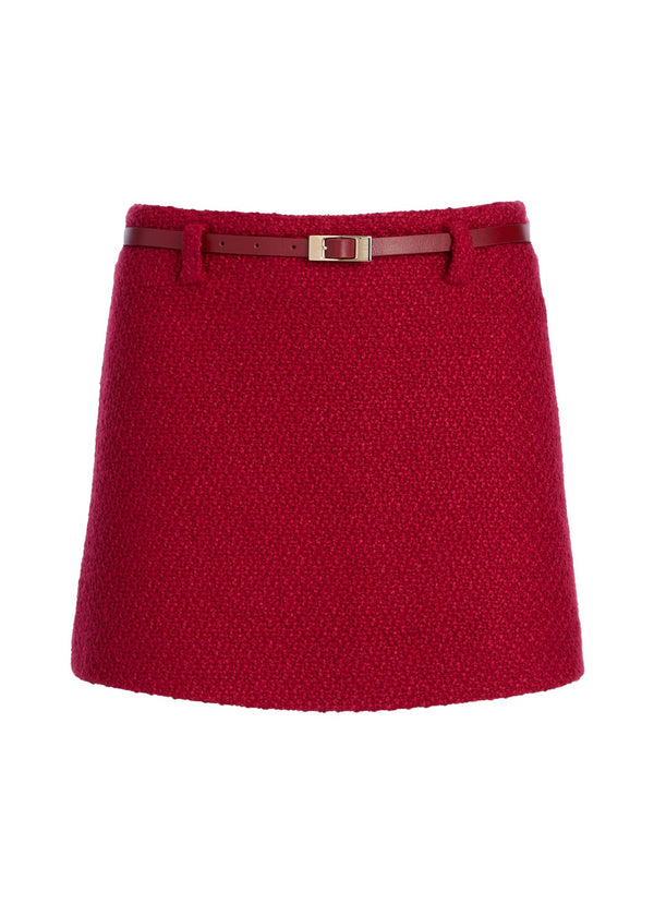 Seroya Karla Boucle Mini Skirt