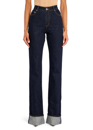 Seroya Ashton High Rise Slim Flare Jean | Rinse