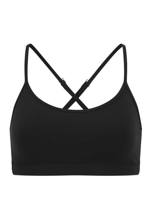 Year of Ours Studio Racer Bralette | Black