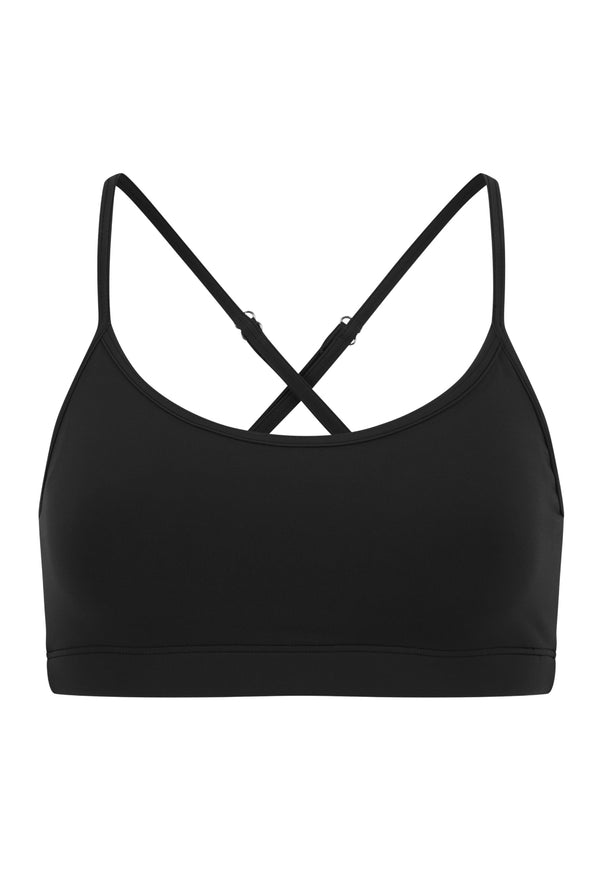 Year of Ours Studio Racer Bralette | Black