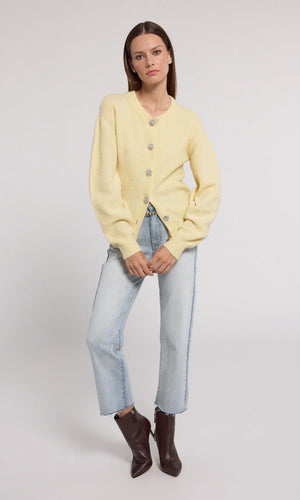 Generation Love Cypress Cardigan | Pale Yellow