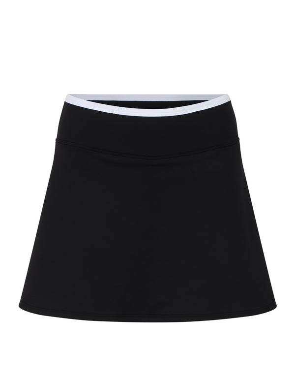Year of Ours Paddle Skirt | Black & White