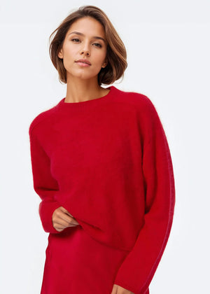 Cami NYC Niall Cashmere Sweater | Cardinal