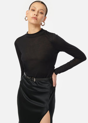 Cami NYC Aleesia Top | Black