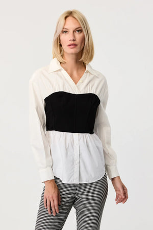 Toccin Jolie Long Sleeve Blouse