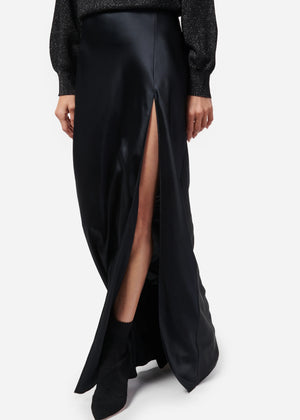 Cami NYC Slit Skirt | Black