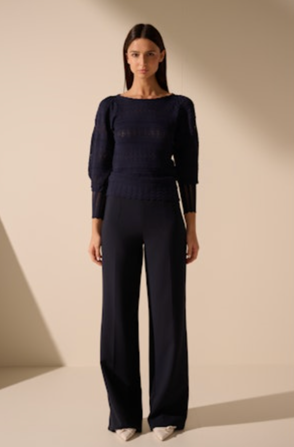 Oscar The Collection Amber Trousers | Navy