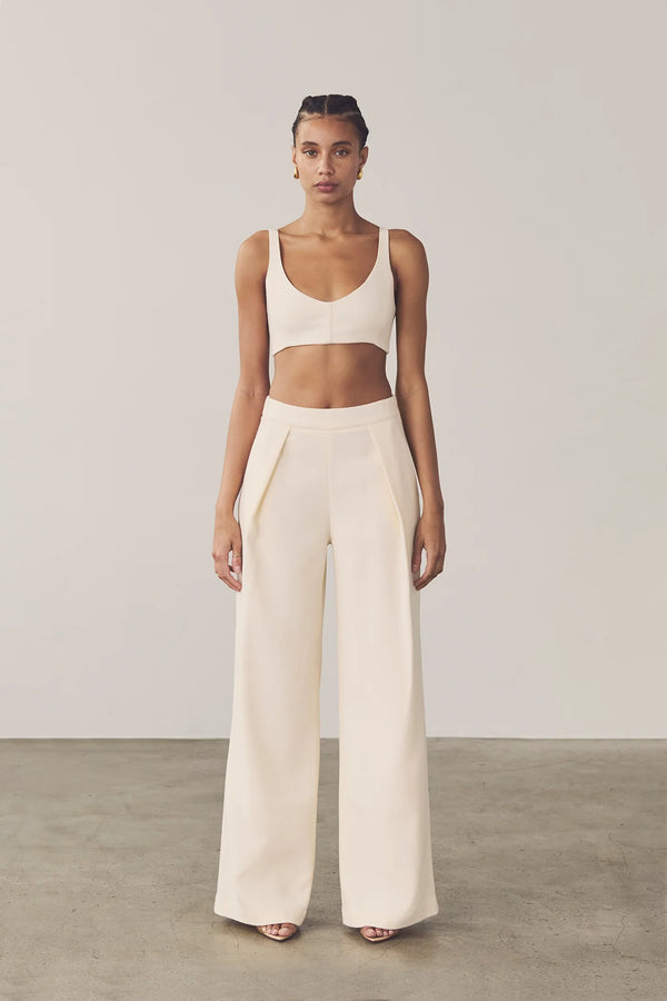 Artemis Diciero Marissa Pants Virgin Wool | Ivory