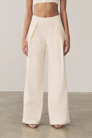 Artemis Diciero Marissa Pants Virgin Wool | Ivory