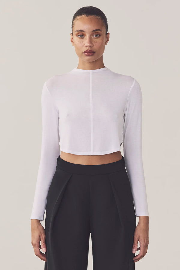 Artemis Diciero Lexi Crop | White