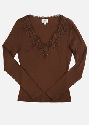 Cami NYC Rooney Rib Knit Top | Malt