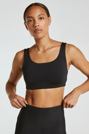 Year of Ours Recycled Scoop Bra | Black