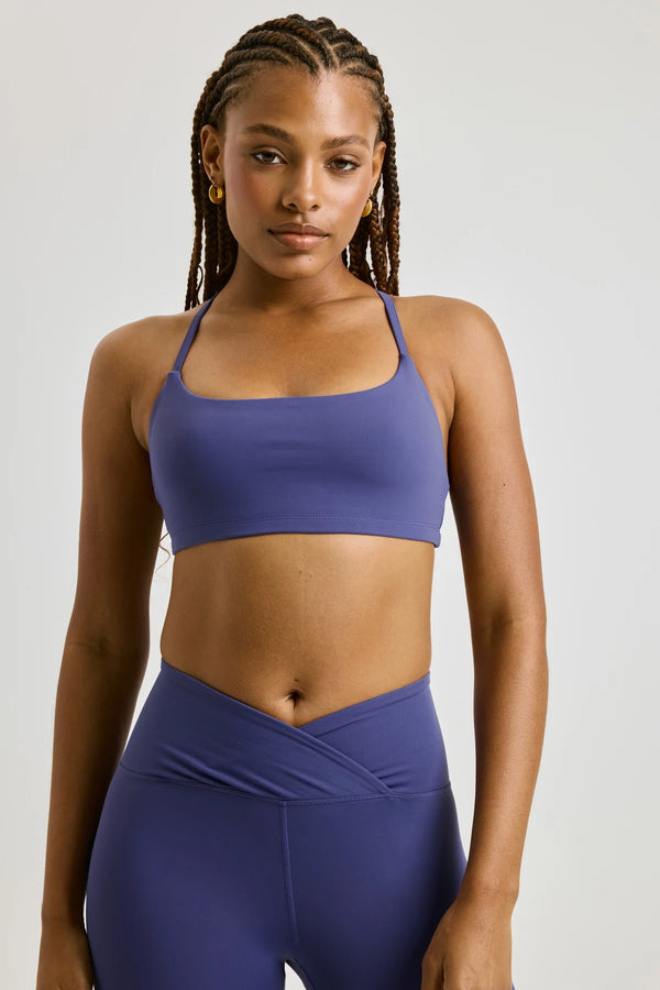 Year of Ours Stretch Studio Bralette | Barre Blue